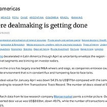 Where dealmaking is getting done